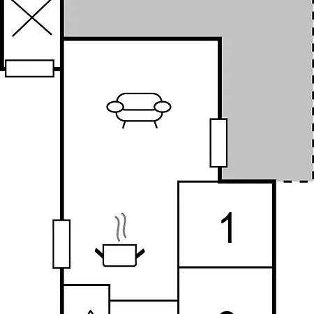 בית נופש Harekaergardsvej Hyllinge Denm *